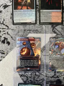 MAGIC THE GATHERING SPIDER-MAN 14 CARD LOT - Mythics, Rares, Commons-Foil & Non - Image 2