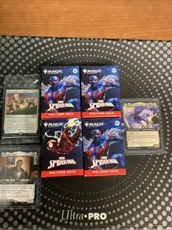 Lot 7 NYCC 2025 MTG Peter Parker Amazing Spider-man PROMO Magic Gathering TMNT - Image 1