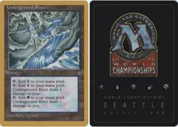 1x Underground River (Ice Age) - Brian Seldon - 1998 Moderate Play, English Worl - Image 1