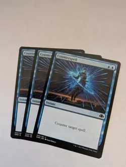 3X MTG Counterspell Dominaria Remastered Regular NM - Image 1