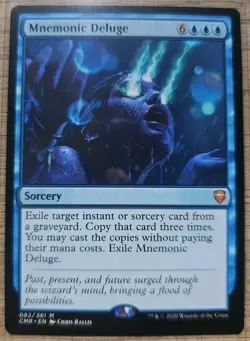 Mnemonic Deluge - Commander Legends - NM - Image 1