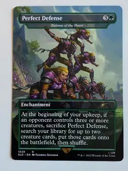 Perfect Defense *Non-Foil* SECRET LAIR: Blood Bowl 2022 MT/NM MTG Combine Ship - Image 1