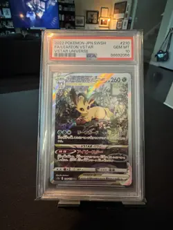 Pokemon Japanese JP Leafeon Vstar 210/172 SAR Vstar Universe S12a PSA 10 - Image 1