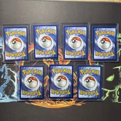 Pokemon TCG Mega Evolutions Illustration Rare Lot of 7 - Image 4