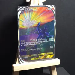 Dialga ex Pokemon TCG Pocket Glossy Textured Immersive Rare Custom Fan Art NM - Image 2