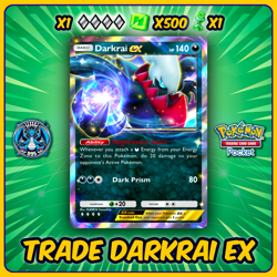 Pokemon TCG Pocket / Trading Darkrai EX 4 Diamond Trade - Image 1