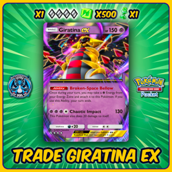 Pokemon TCG Pocket / Trading Giratina EX 4 Diamond Trade - Image 1