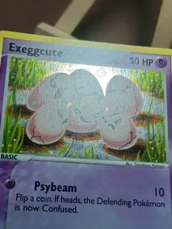 MP Pokemon Exeggcute 33/112 Firered & Leafgreen Energy Holo - Image 5
