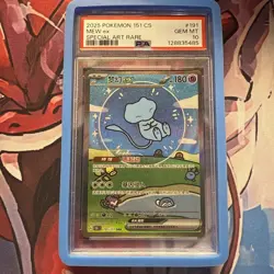 PSA 10 Pokemon Chinese Surprise Mew Ex 151C 191/151 Bubble SAR Holo Gem Mint - Image 1