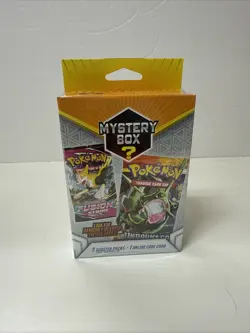 Pokemon Mystery Hanger Box MJ Holding 3 Booster Packs Chase Packs Seeded 1:10 - Image 1
