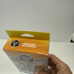 Pokemon Mystery Hanger Box MJ Holding 3 Booster Packs Chase Packs Seeded 1:10 - Image 3