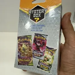 Pokemon Mystery Hanger Box MJ Holding 3 Booster Packs Chase Packs Seeded 1:10 - Image 4