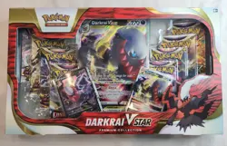 Pokemon Darkrai VSTAR Premium Collection Box 8 Booster Packs NEW SEALED - Image 1