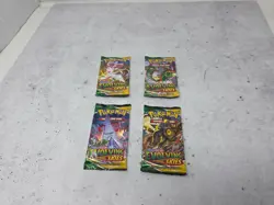 Sealed Evolving Skies Pokemon TCG Booster Packs Complete Art Set (4 Packs) - Image 1