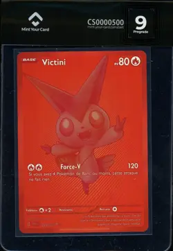 Carte Pokemon Victini 172/086 Flamme Blanche Francais - Image 1