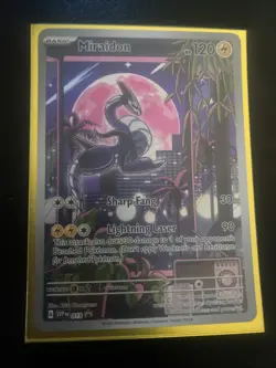 Pokemon TCG Miraidon SVP Black Star Promos SVP013 Holo Promo Lightly played - Image 1