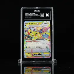 TAG 10 Gem Mint 2024 Pokemon SV Japanese Super Electric Breaker #033 Double Rare - Image 1