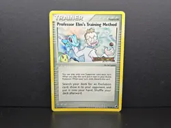 Pokemon - Professor Elm's Training Method Dragon Frontiers 79/101 Stamped 2006 - Image 1
