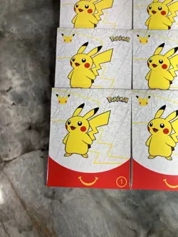 New Sealed 2021 McDonalds Happy Meal Pokemon 25th Anniversary Lot of 10 - Image 2
