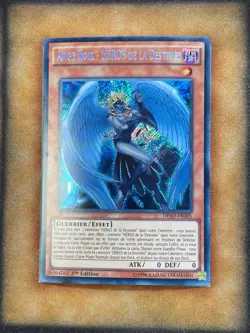 Yugioh Destiny HERO - Dark Angel DESO-EN005 Secret Rare 1st Ed FRENCH NM - Image 1