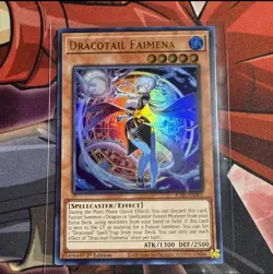 Dracotail Faimena JUSH-EN002 Ultra Rare 1st Edition NM-M - Image 1