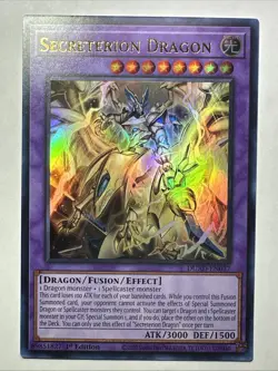 Secreterion Dragon - NM - DUAD-EN037 - Ultra Rare - UR - Yu-Gi-Oh! TCG - Image 1