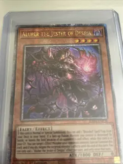 Yugioh Aluber the Jester of Despia Alt Art RA04-EN038 1st Ed QCSR NM Presale - Image 1