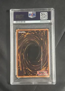 2004 Yugioh Dark Ruler Ha Des Master Collection Limited Edition PSA 9 - Image 2