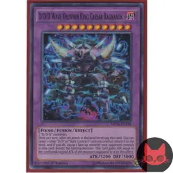 Yugioh D/D/D Wave Oblivion King Caesar Ragnarok MP16-EN138 Super 1st Edition NM - Image 1