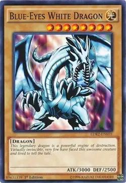 Yu-Gi-Oh! TCG - Blue-Eyes White Dragon - LDK2-ENK01 - 1st Ed - Kaiba [Near Mint] - Image 1
