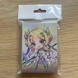 Yu-Gi-Oh Dogmatika Ecclesia Chibi Holographic Premium Card Sleeves 50 CT - Image 1