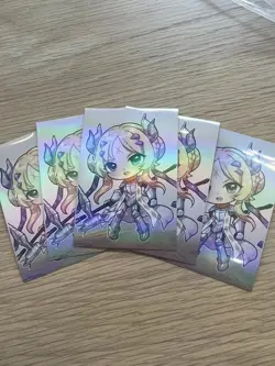 Yu-Gi-Oh Dogmatika Ecclesia Chibi Holographic Premium Card Sleeves 50 CT - Image 3