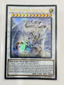 Yu-Gi-Oh! TCG Blue-Eyes Ultimate Spirit Dragon Ultra Rare 1st Edition NM - Image 1