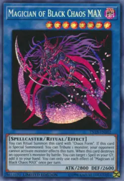 *** MAGICIAN OF BLACK CHAOS MAX *** PRISMATIC TN19-EN002 YUGIOH! - Image 1