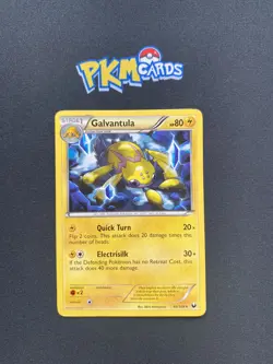 Pokemon TCG Galvantula Dark Explorers 43/108 Regular Rare LP. - Image 1