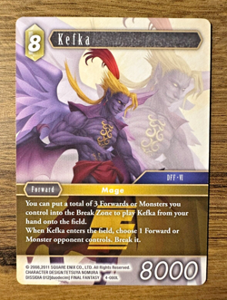 Final Fantasy TCG Opus 4 - Kefka 4-080L *NON-FOIL* Legend Trading Card - Image 1
