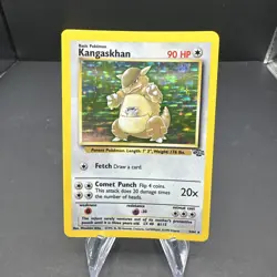 Pokemon TCG Kangaskhan Holo Rare Card 5/64 Jungle 1999 WOTC Unlimited - Image 1