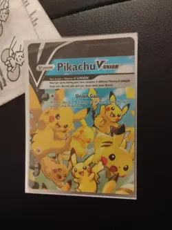 Pikachu V-Union Promo Cards SWSH139 SWSH142, 4-Card Set - Image 2