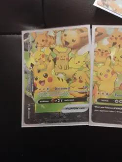 Pikachu V-Union Promo Cards SWSH139 SWSH142, 4-Card Set - Image 3