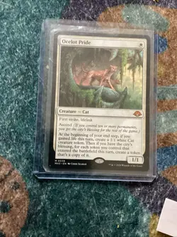 Magic the Gathering Ocelot Pride Modern Horizons 3 Mythic Card NM 2024 - Image 1