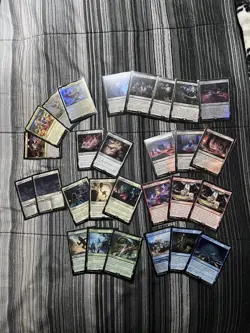 INSANE Final Fantasy MTG Lot Of 80 Cards!! Borderless/Showcases/Loads More!!! - Image 2