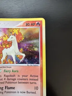 Rapidash 13/112 Holo Rare EX Firered Leafgreen Pokemon Card LP - Image 3