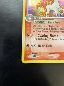 Rapidash 13/112 Holo Rare EX Firered Leafgreen Pokemon Card LP - Image 5