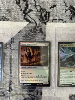 MAGIC THE GATHERING SPIDER-MAN 10 CARD LOT - Mythics, Rares, Commons-Foil & Non - Image 3