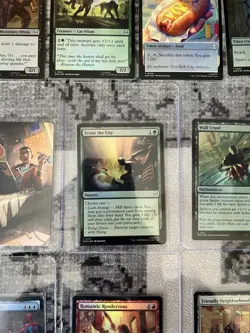 MAGIC THE GATHERING SPIDER-MAN 22 CARD LOT - Mythics, Rares, Commons-Foil & Non - Image 4