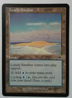 Lonely Sandbar *Common* Magic MtG x1 Onslaught SP - Image 1