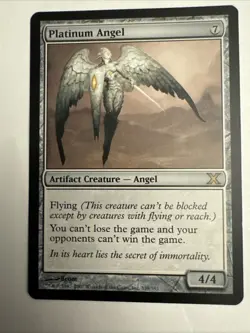 MTG NM Platinum Angel - Artifact Creature -Angel Regular 2007 - Image 1