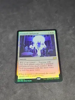 Council's Judgement FOIL x1 - MTG ENGLISH rare - Check My Store! - Image 1