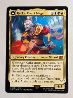 Kefka, Court Mage - FINAL FANTASY - NM MTG - Image 1