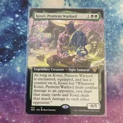 Kosei, Penitent Warlord (REGULAR) x1 - MTG Neon Dynasty Commander NEC #67 - Image 1
